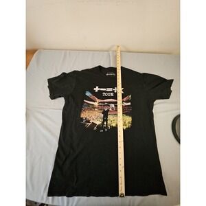 Ed Sheeran T-shirt Mens Medium Divide World Tour Black Cotton Short Sleeve Tee